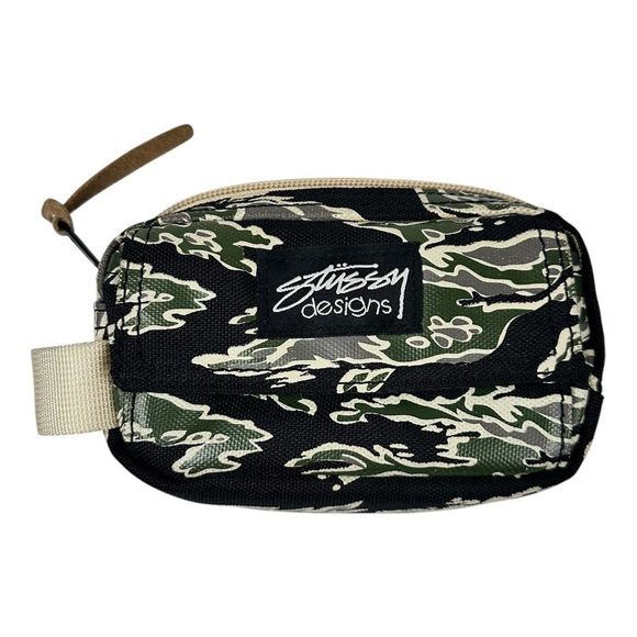 Stussy Utility Belt Pouch Camo Pockets Vintage Y2K Skate Surf Graffiti - Picture 1 of 9